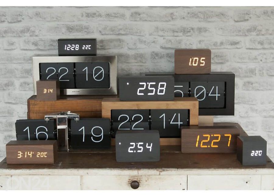 Настенные / настольные часы Karlsson Flip Clock Boxed 37x17,5x9 cm увеличить