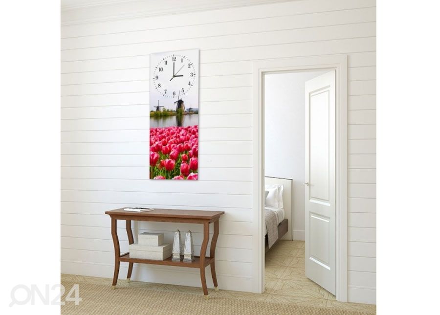 Настенные часы с картиной Tulips увеличить