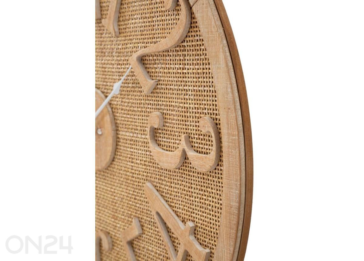 Настенные часы Boho Ø 60 см, натуральные увеличить