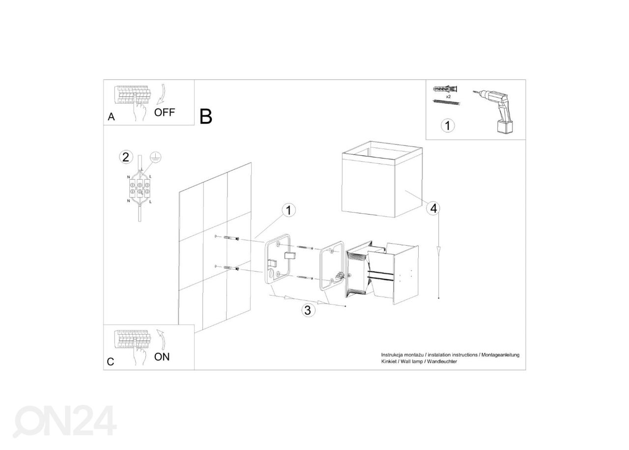 Настенный светильник Luca LED увеличить