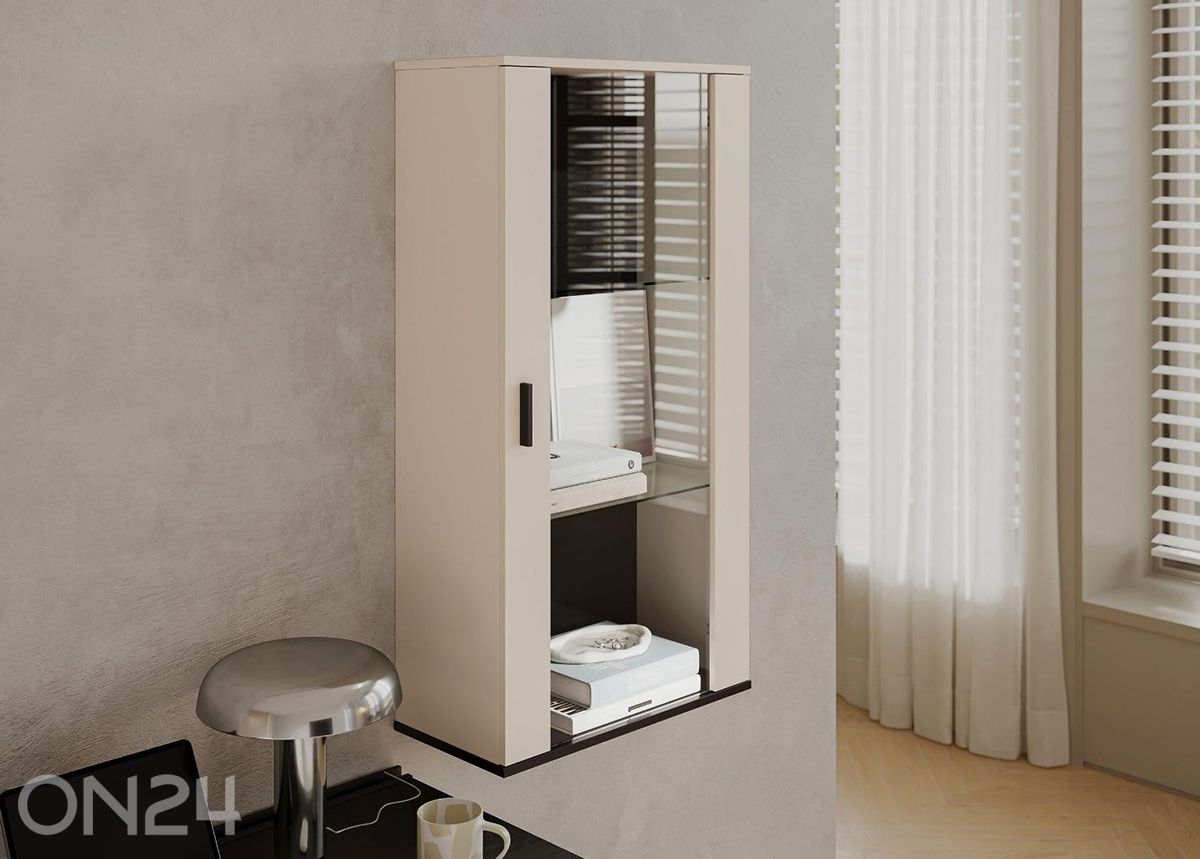 Настенный шкаф-витрина Soho 60 см + LED RGB увеличить