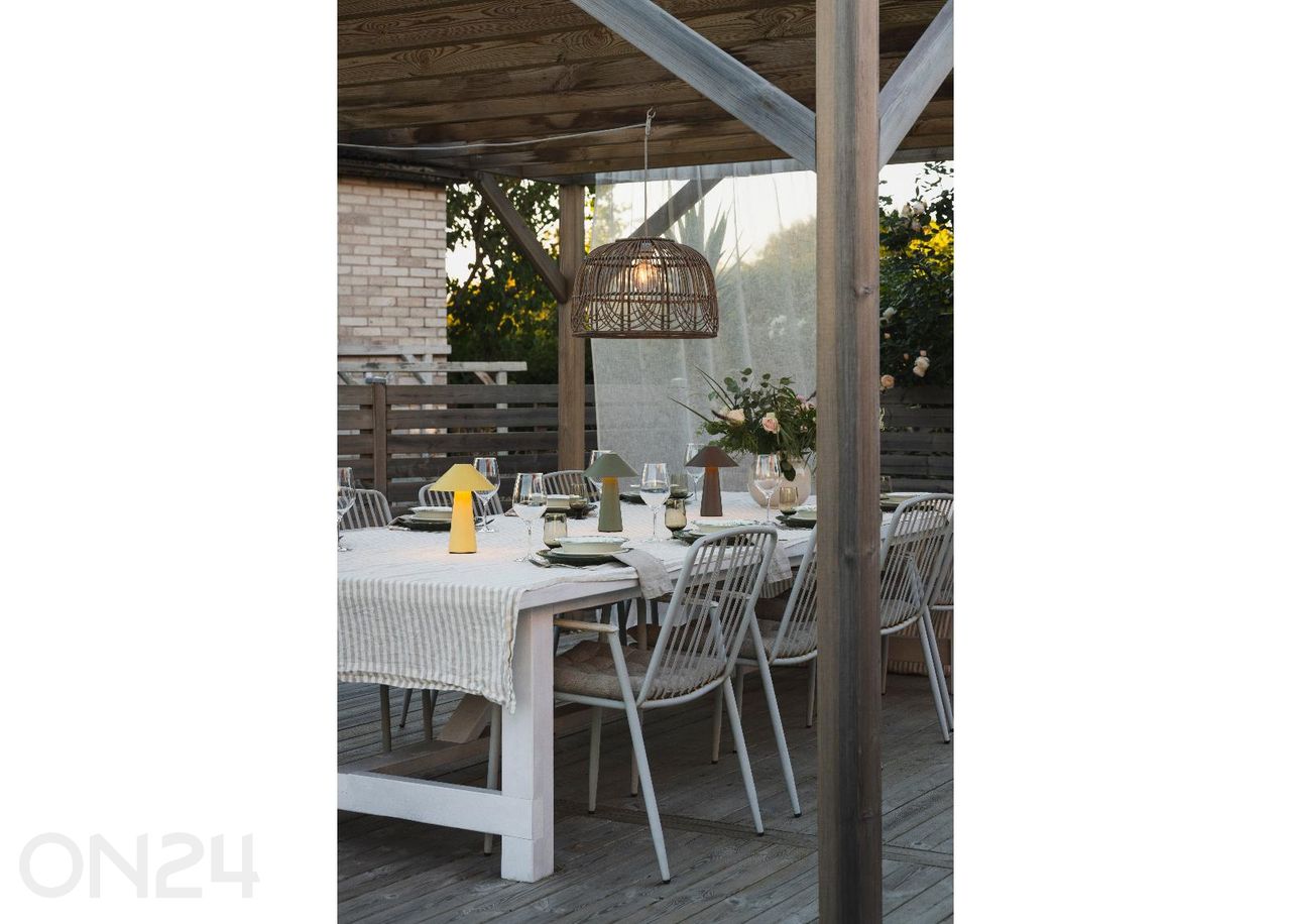 Настольная лампа Cannes, перезаряжаемая увеличить