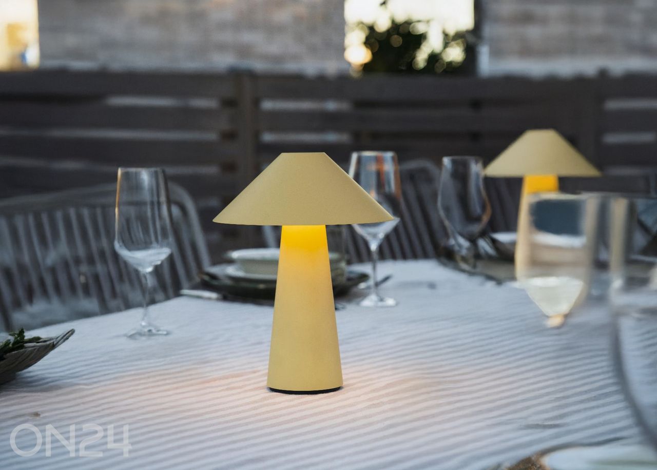 Настольная лампа Cannes, перезаряжаемая увеличить