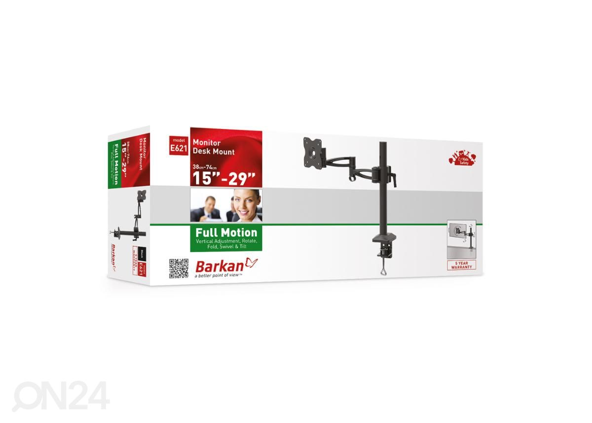 Настольное крепление для монитора Barkan E621.B 13 "- 29" увеличить