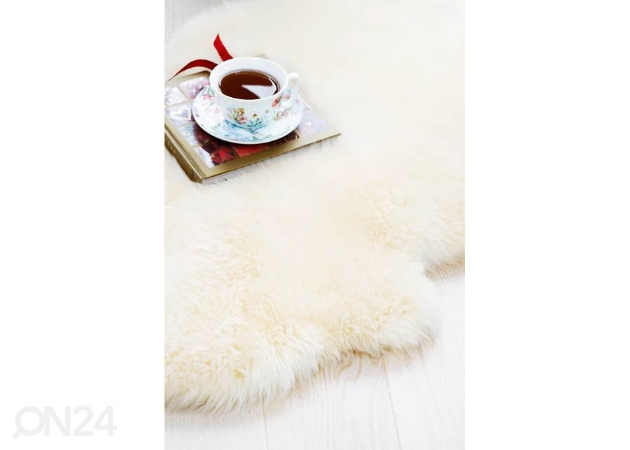 Натуральная овчина Merino natural white M ±60x90 см увеличить