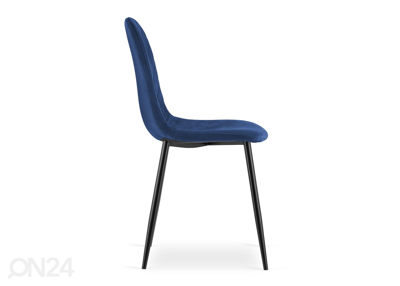 Обеденные стулья Asti 4 шт, тёмно-синий увеличить