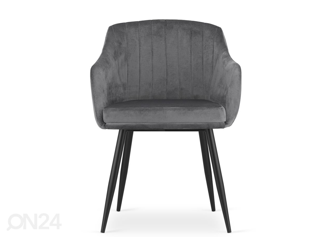 Обеденные стулья Daxo 2 шт, тёмно-серый увеличить