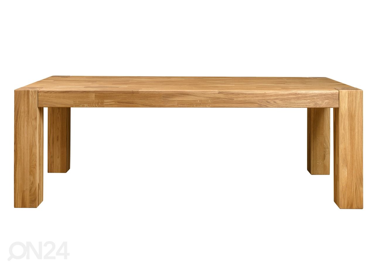 Обеденный стол из массива дуба Noa 160x100 cm увеличить