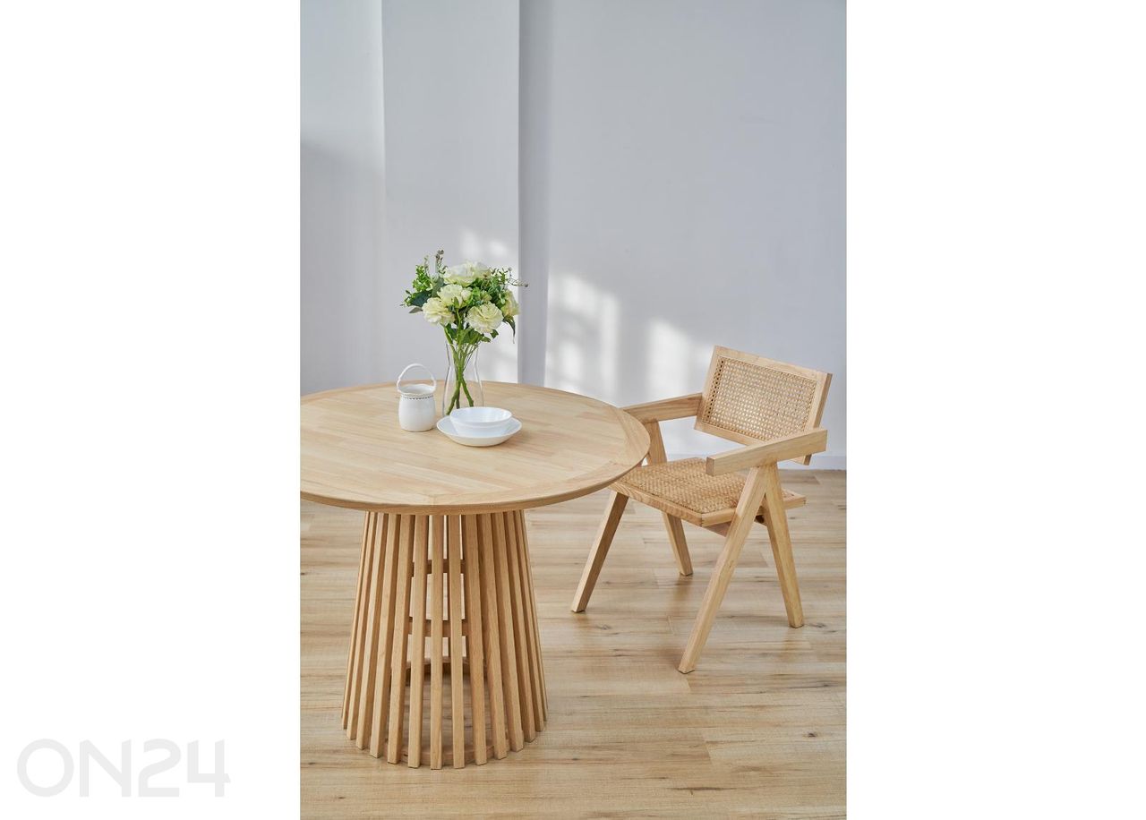 Обеденный стол Kenas Ø 100 см увеличить