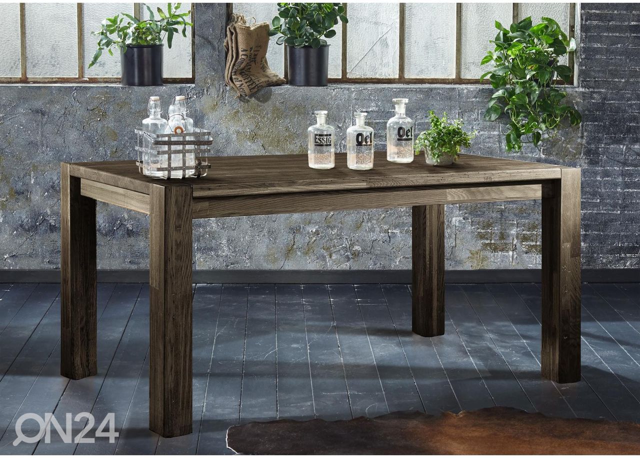 Обеденный стол Provence 01 120x80 cm, чёрное масло увеличить