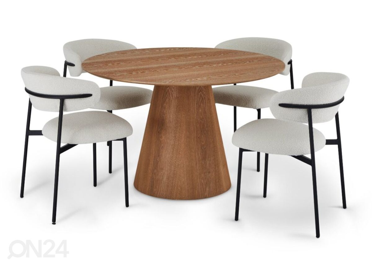 Обеденный стол Tango Ø 120 см увеличить
