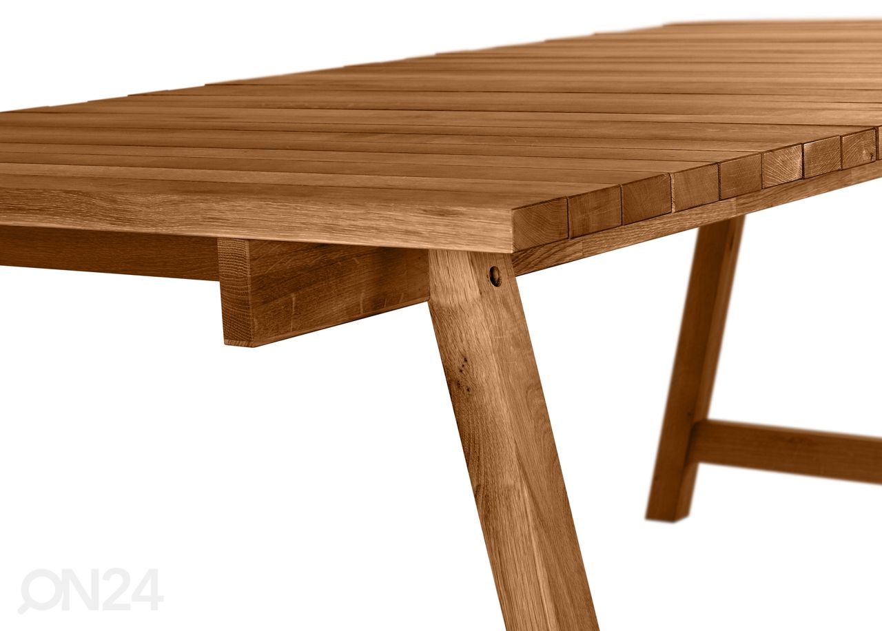 Обеденный стол Wooden Beams 198x100 cm увеличить