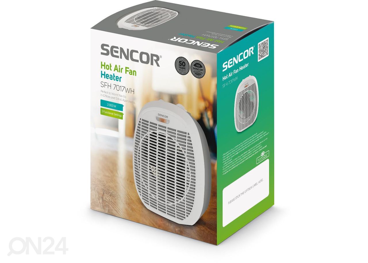 Обогреватель Sencor SFH7017WH, белый увеличить