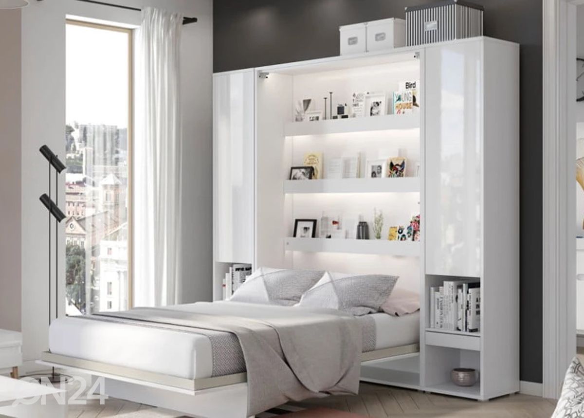 Откидная кровать-шкаф Lenart BED CONCEPT 180x200 cm увеличить