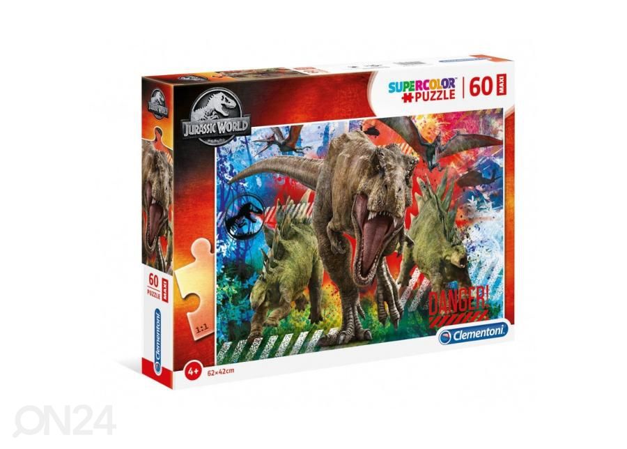 Пазл maxi Jurassic World Clementoni 60 шт увеличить