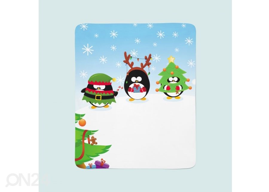 Плед Christmas Penguins 150x200 см увеличить