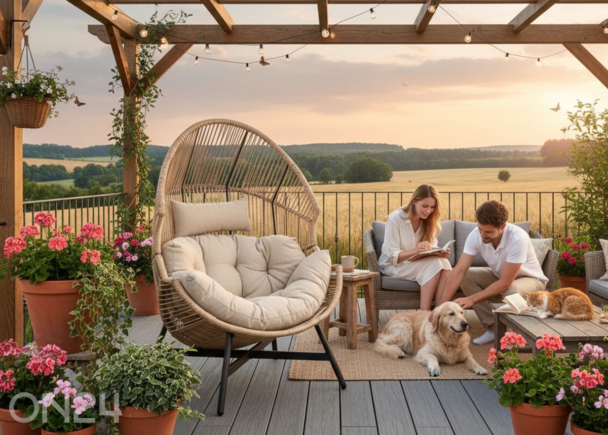 Плетеное кресло Holland увеличить