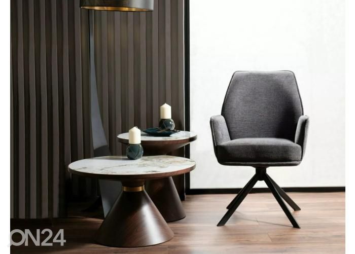 Поворотный обеденный стул Hugo увеличить