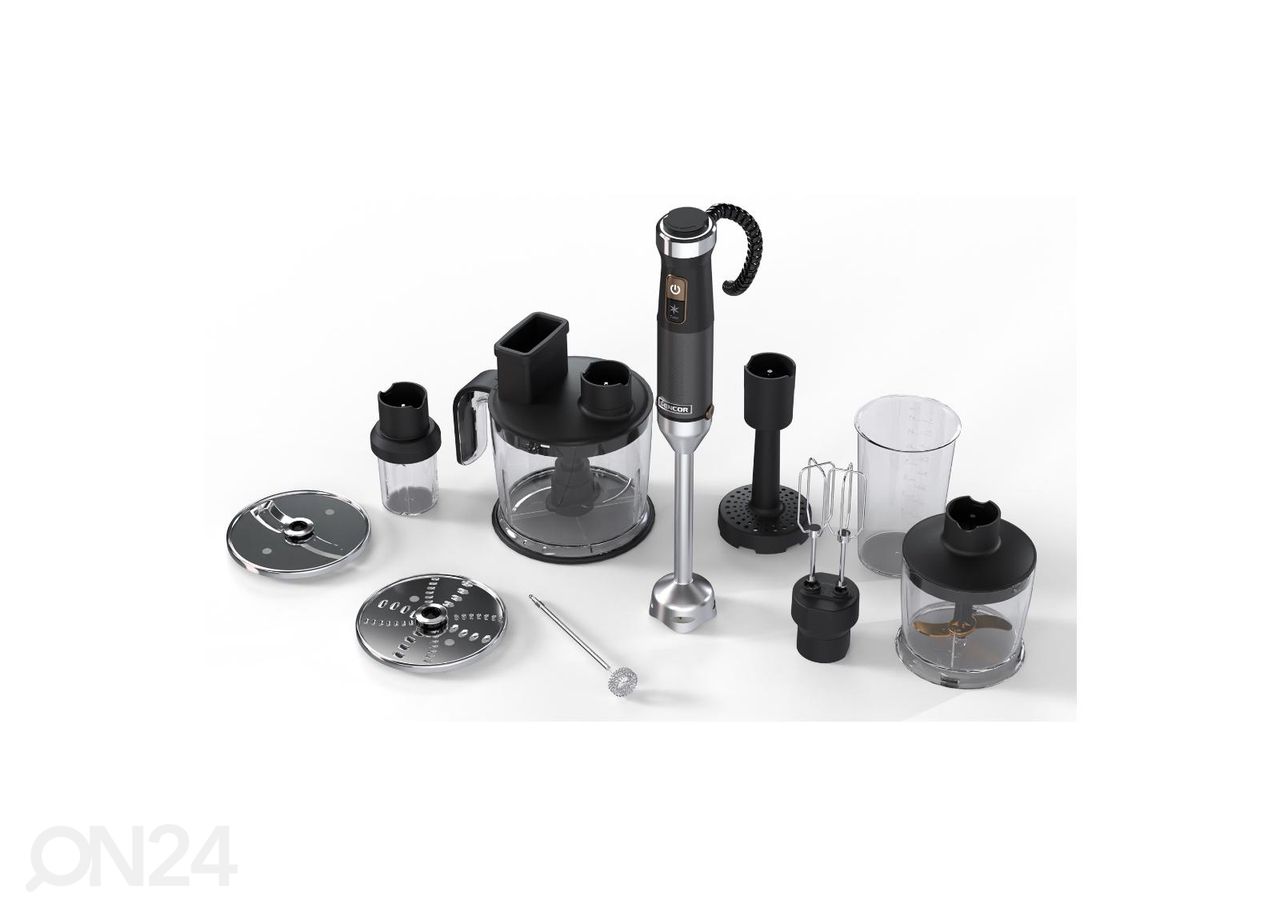 Погружной блендер с принадлежностями Sencor SHB6552BK, черный увеличить