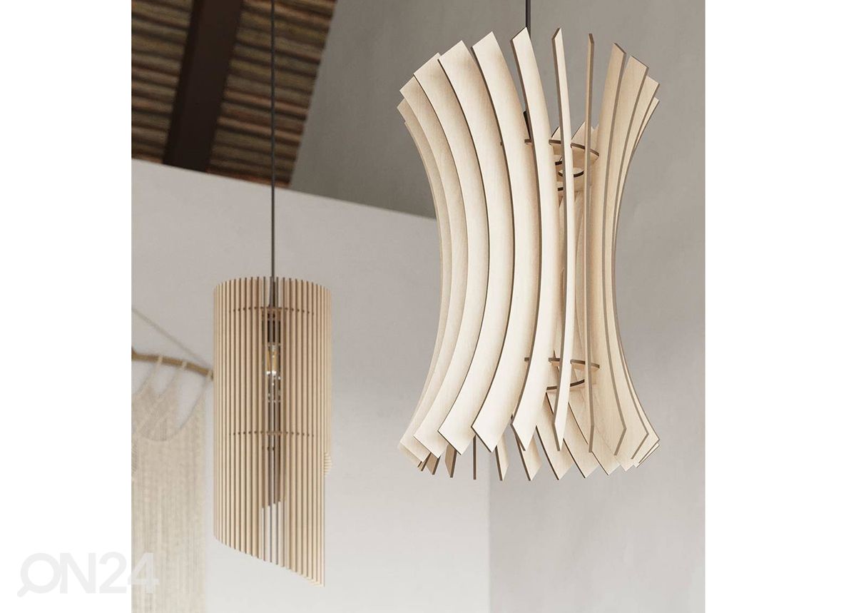 Подвесной светильник Alexia, дерево увеличить