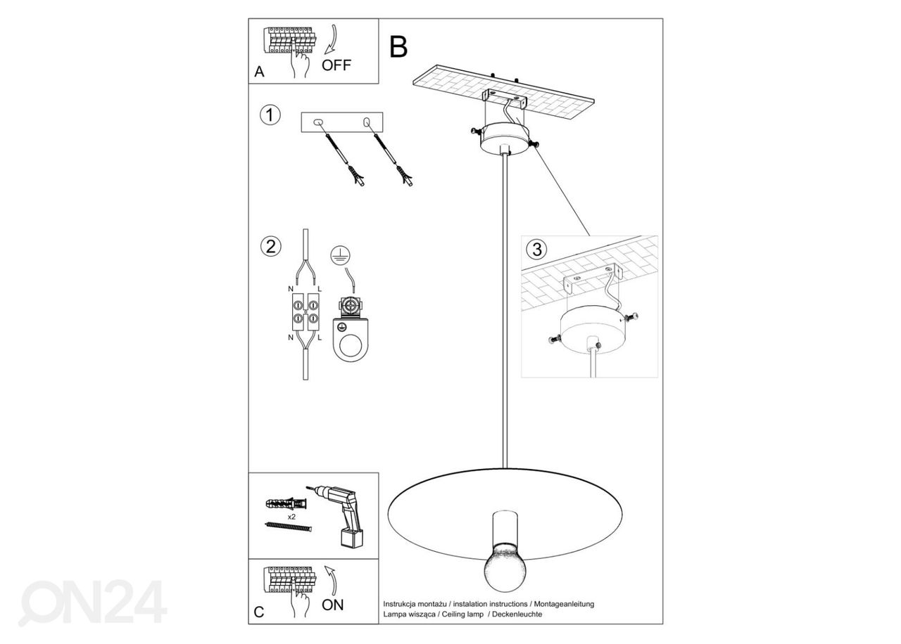 Подвесной светильник Flavio увеличить
