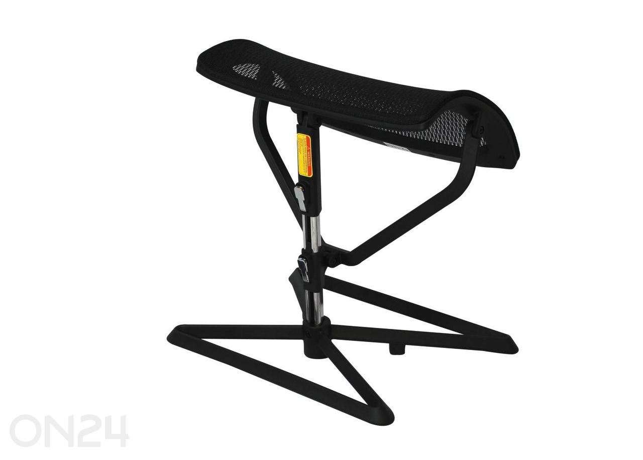 Подставка для ног для рабочего кресла, чёрная увеличить