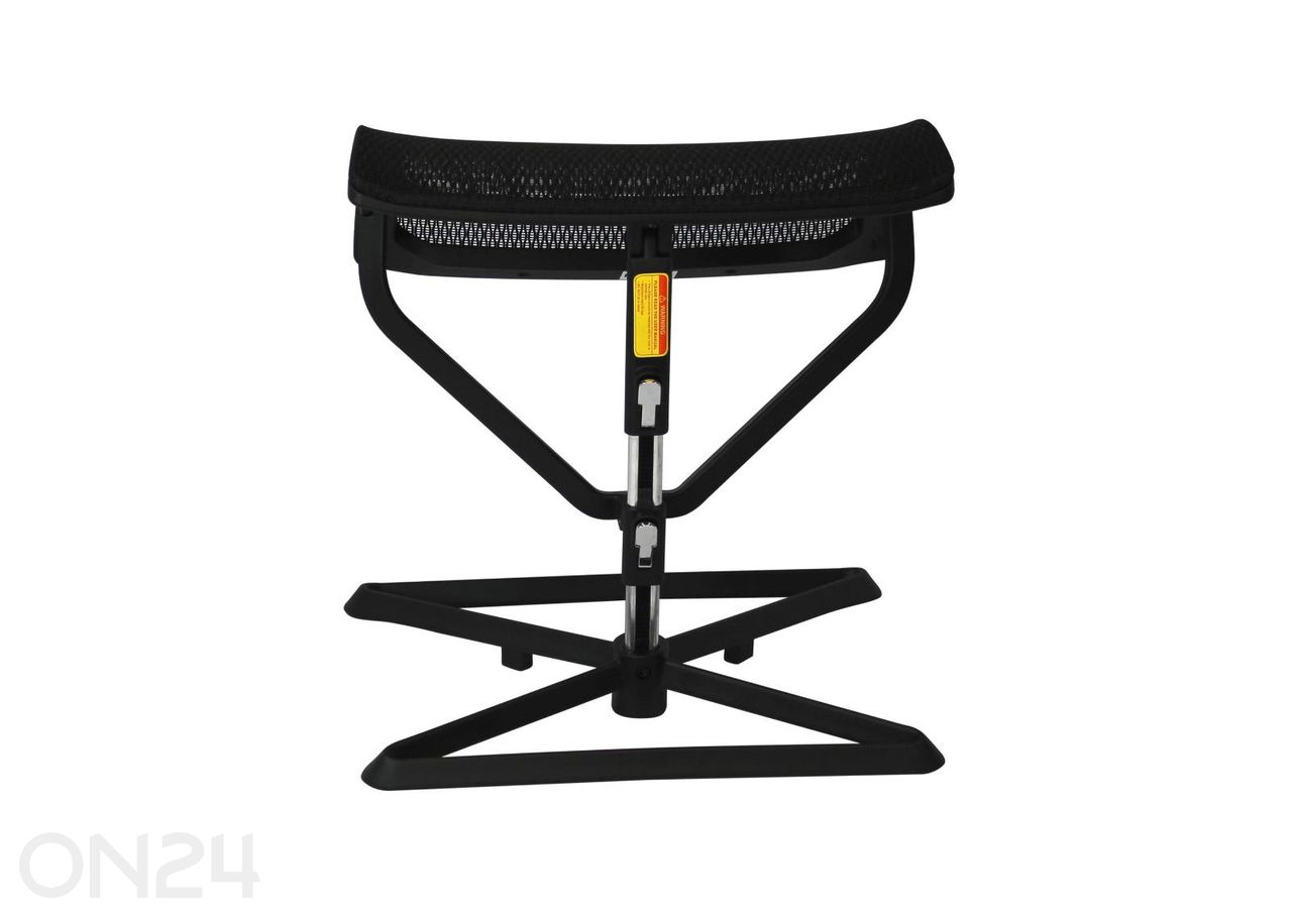 Подставка для ног для рабочего кресла, чёрная увеличить