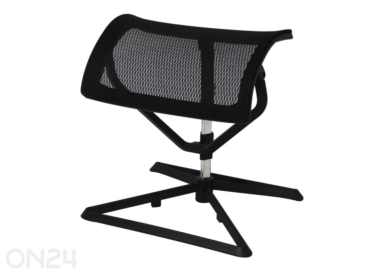 Подставка для ног для рабочего кресла, чёрная увеличить