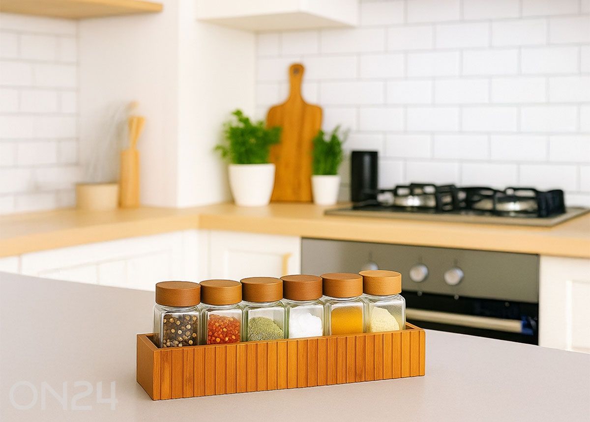 Подставка для специй Mera + чашки для специй 6 шт. увеличить