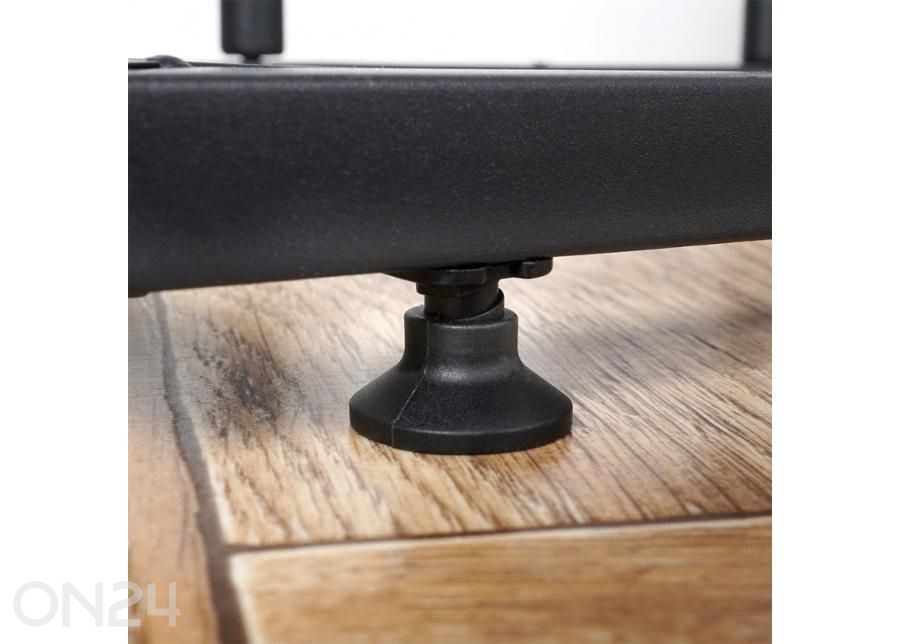 Подставка для цветов с 4 уровнями, черная увеличить