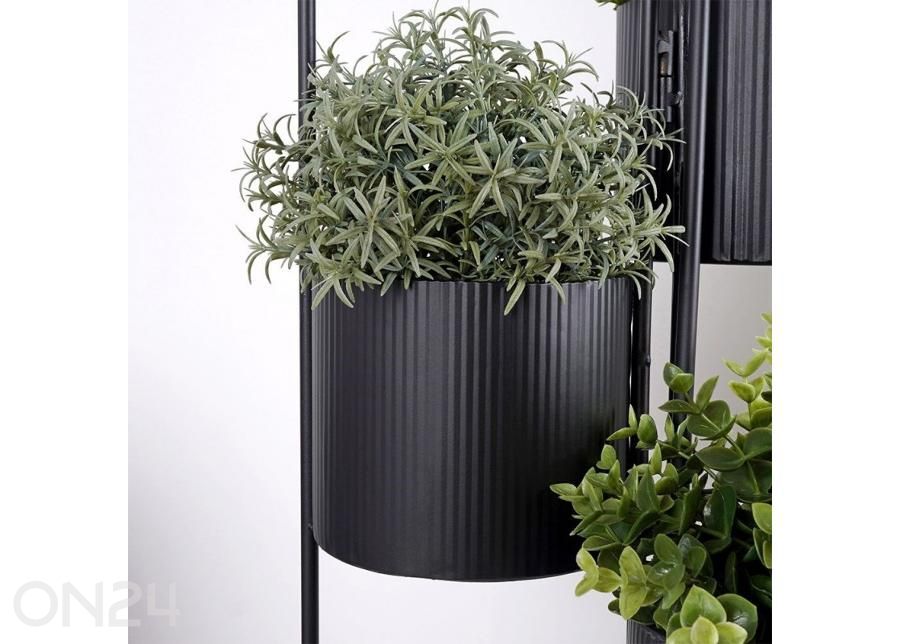 Подставка для цветов, черная увеличить