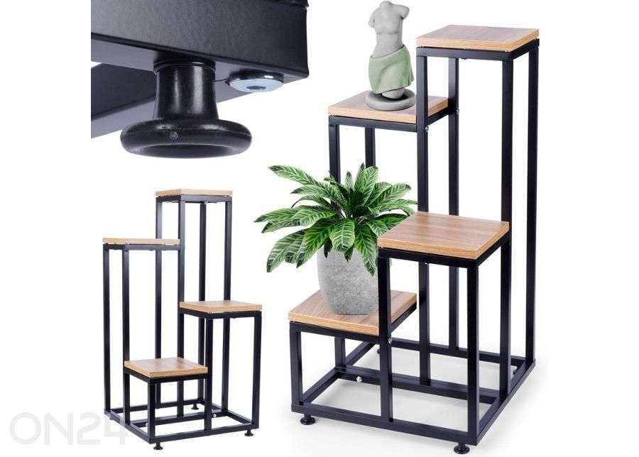 Подставка для цветов, 4 уровня увеличить