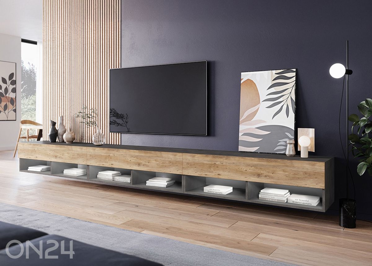 Подставка под ТВ Alma 300 см + LED увеличить