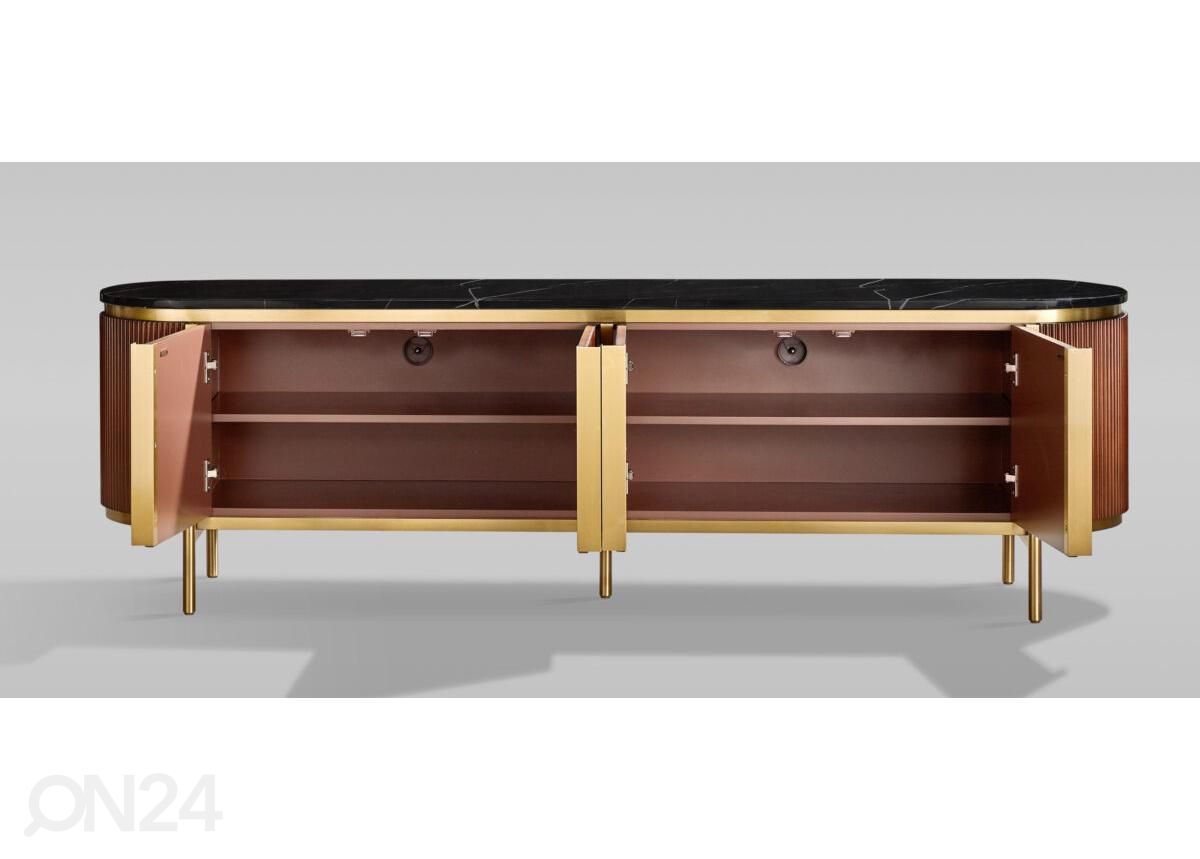 Подставка под ТВ Stilig, золотистый/каштан увеличить