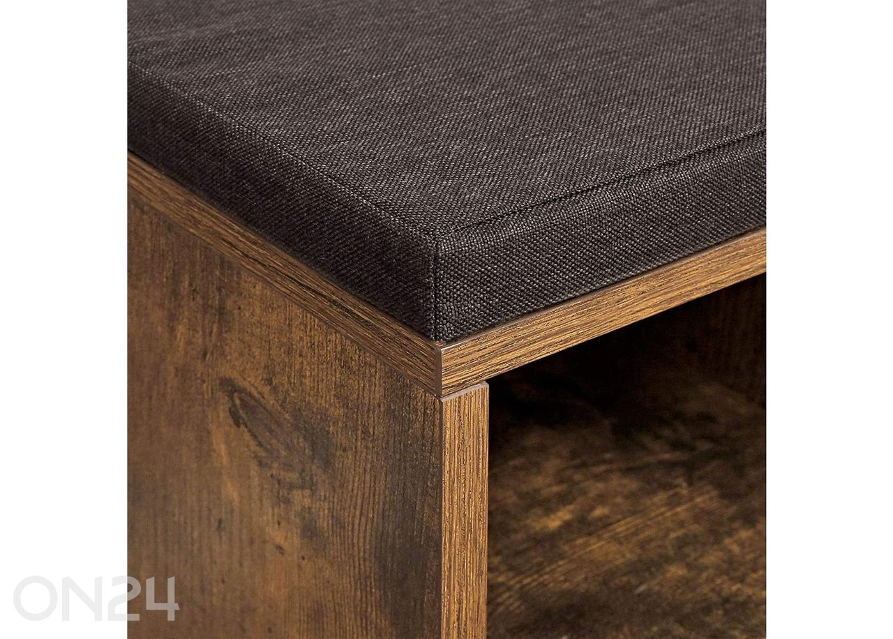 Полка для обуви, коричневая увеличить