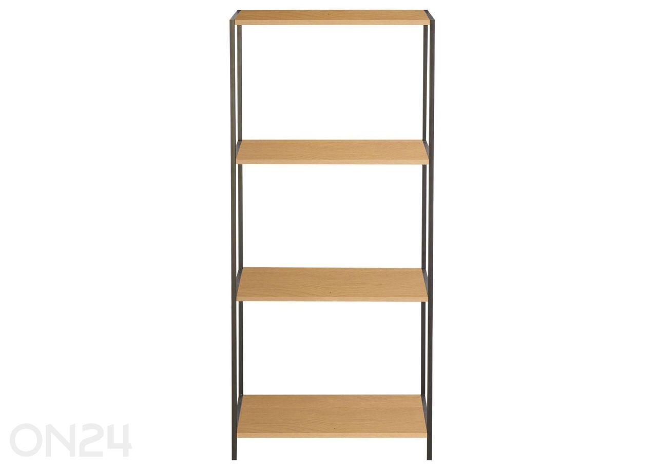 Полка Harper 50x30xH110,5 см, ясень/черный увеличить