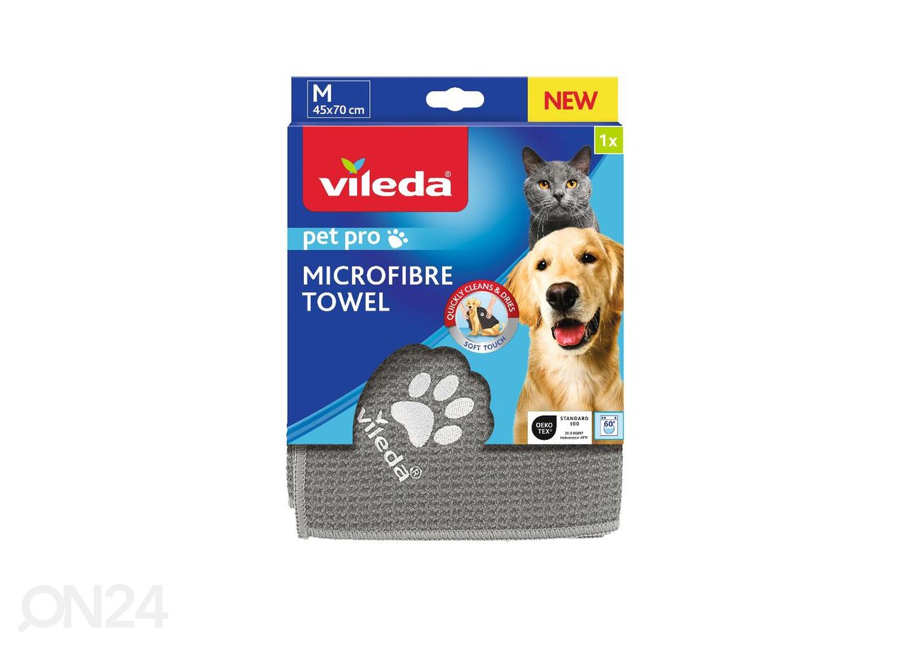 Полотенце для домашних животных Vileda Pet Pro M (45x70 см) увеличить