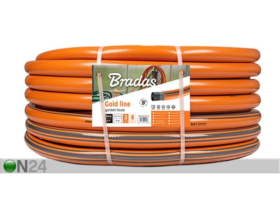 Порный шланг для полива Bradas Gold Line 5/8" увеличить