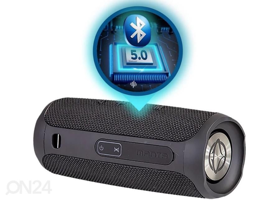 Портативная Bluetooth-колонка Manta SPK130GOBK, черный увеличить