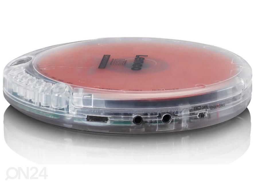 Портативный проигрыватель компакт-дисков Lenco CD202TR увеличить