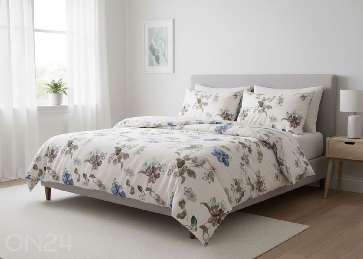Постельное бельё Floral Vintage, пододеяльник 220x205 см + 2 наволочки 50x60 см увеличить