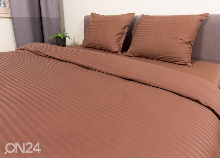 Постельное белье Line Kahve 240x210 см увеличить