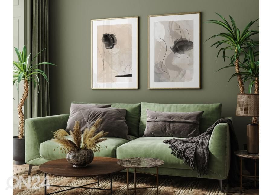 Постер Бежевый фактурный принт II 40x50 см увеличить