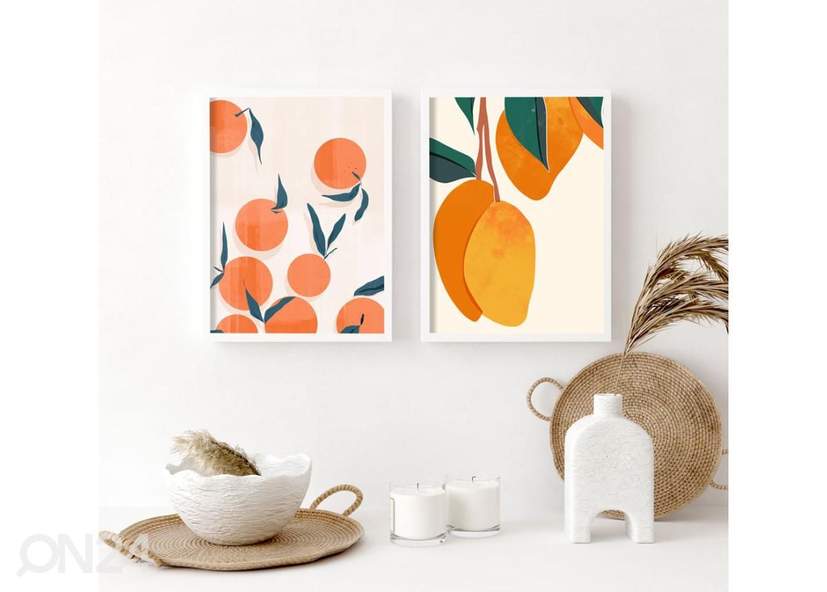 Постер Летние апельсины 50x70 см увеличить