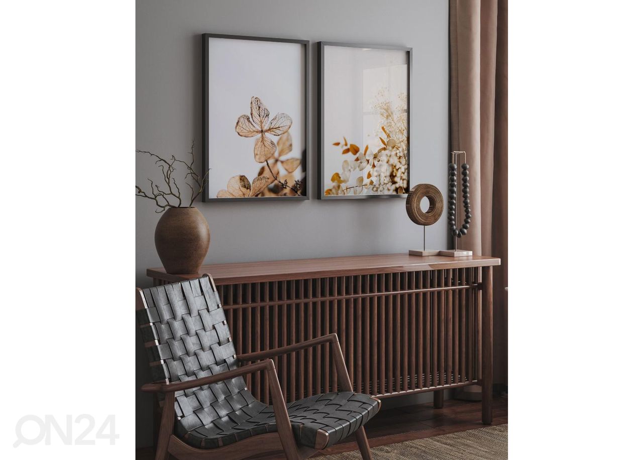 Постер Оранжевые листья I 70x100 см увеличить