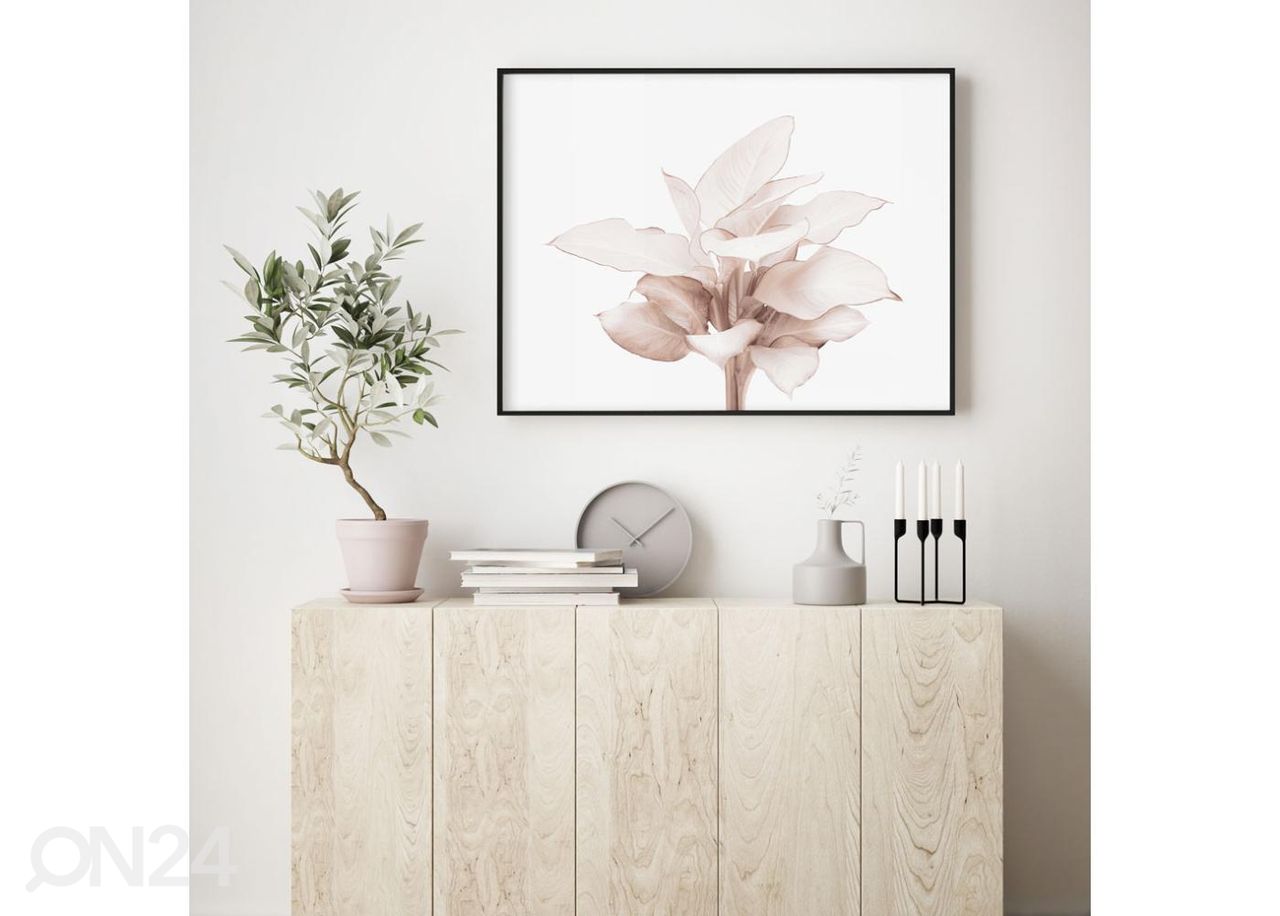 Постер Розовый цветок 70x100 см увеличить
