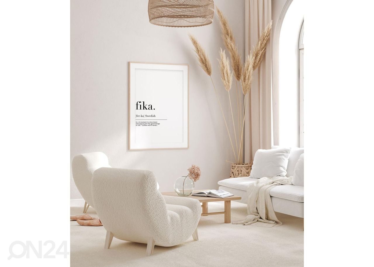 Постер Fika 21x30 см увеличить