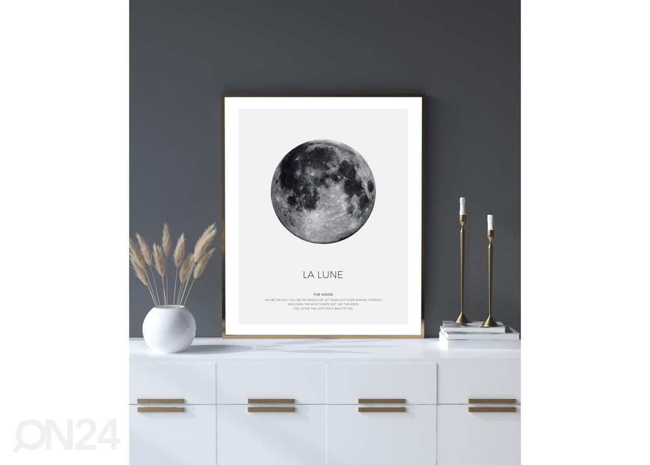 Постер La Lune 21x30 см увеличить