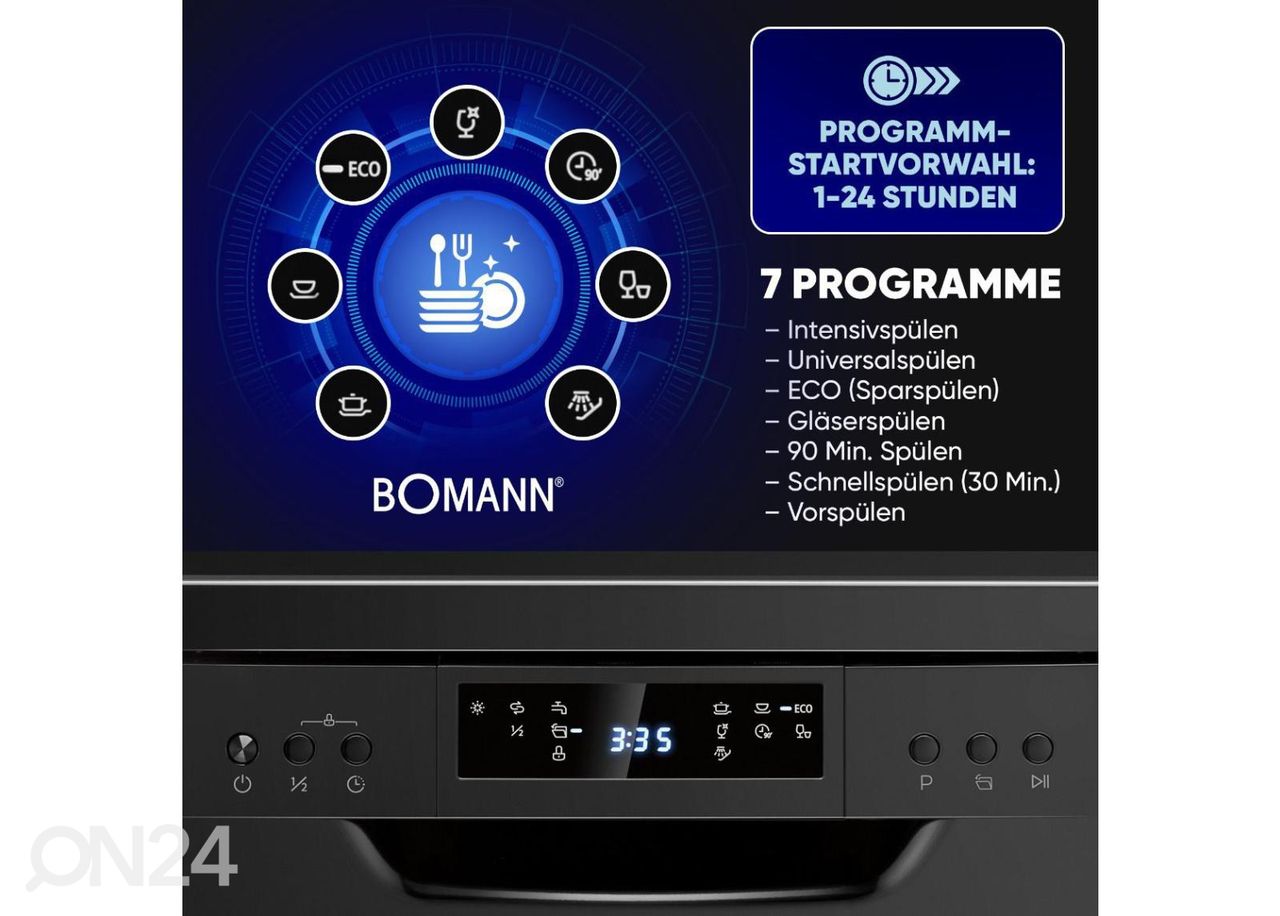 Посудомоечная машина Bomann GSP7418B увеличить
