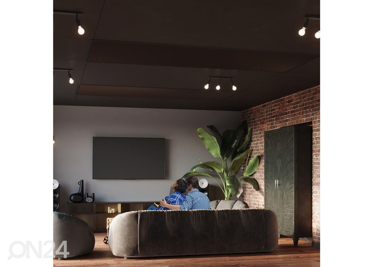 Потолочный светильник Fornes 2, черый увеличить